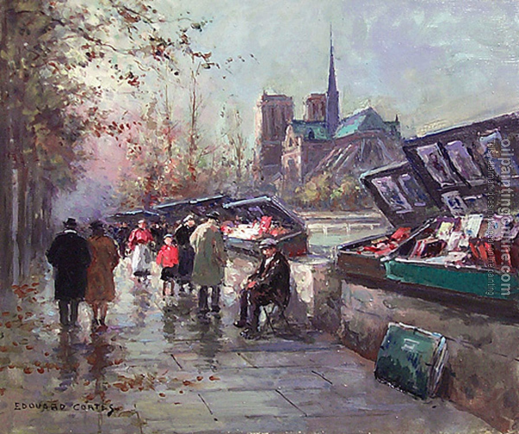 Edouard Cortes - Bouquinistes de Notre-Dame